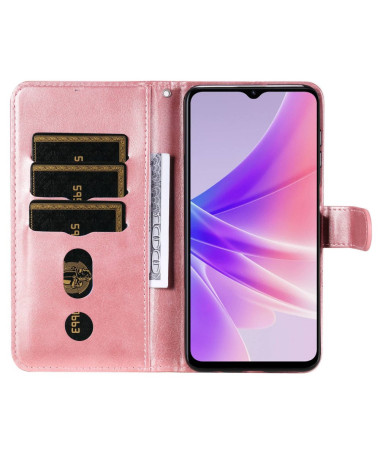 Realme Narzo 50 5G - Housse Zipper Pocket effet cuir