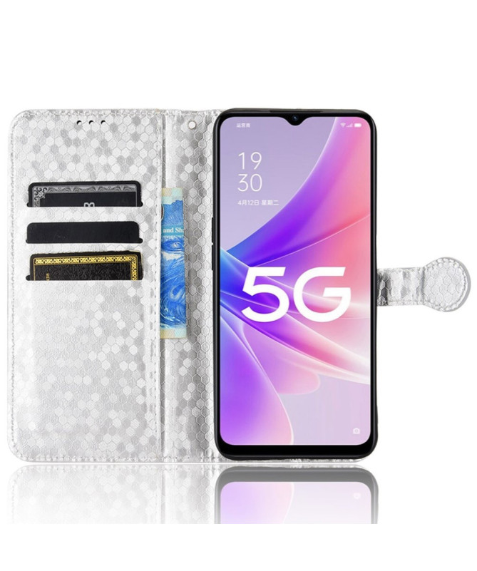 Realme Narzo 50 5G - Housse Portefeuille Alvéole