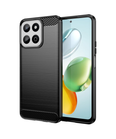 Coque Honor 200 Smart gel brossé carbone