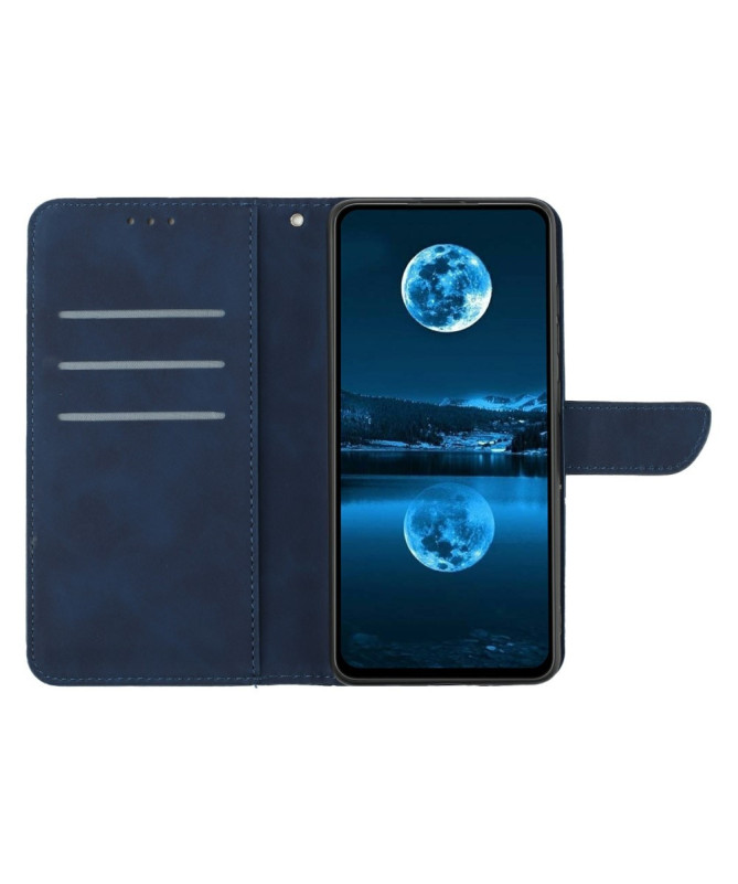 Housse Honor 200 Smart Lines Effet Cuir