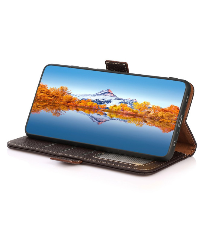 Housse Honor 200 Smart KHAZNEH cuir grainé first