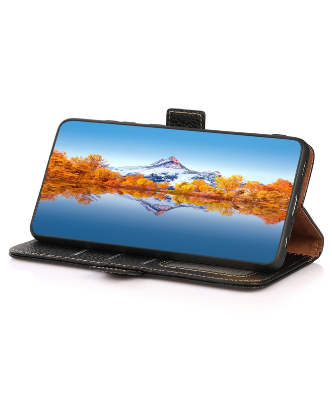 Housse Honor 200 Smart KHAZNEH cuir grainé first