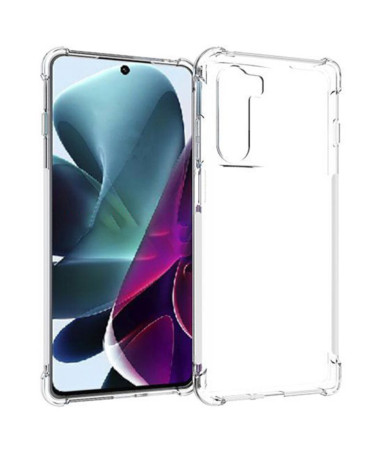 Coque Moto G200 transparente angles renforcés