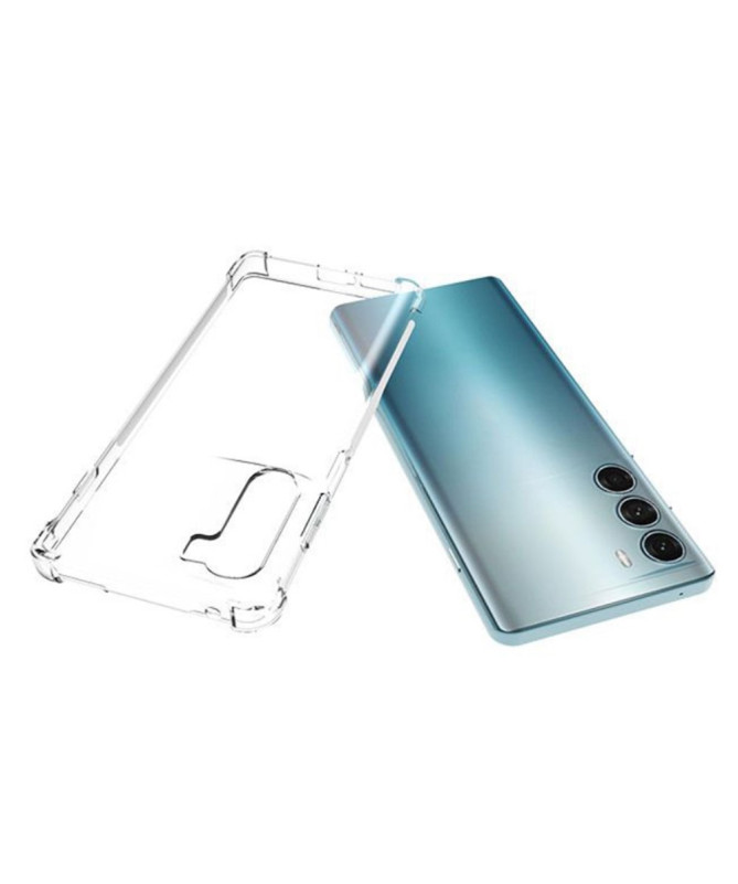 Coque Moto G200 transparente angles renforcés