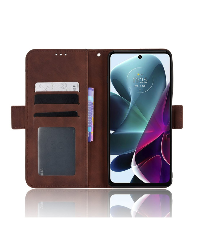 Housse Moto G200 Premium avec Porte Cartes