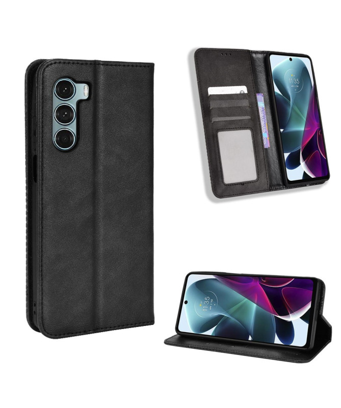 Housse Moto G200 Le Cirénius style cuir