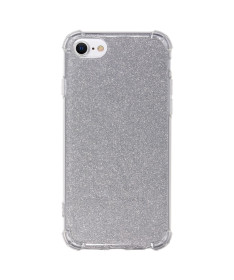 Coque iPhone SE / 8 / 7 Renforcée Transparente Effet Scintillant