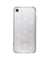 Coque iPhone SE / 8 / 7 Renforcée Transparente avec Cœurs