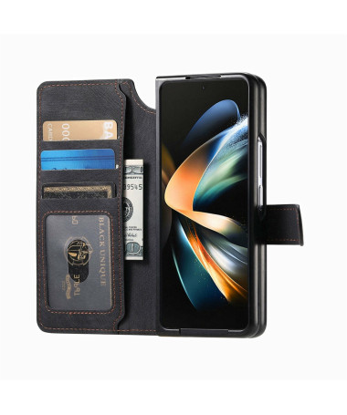 Étui Samsung Galaxy Z Fold 4 Portefeuille et Coque Magnétique 2-en-1