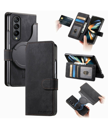 Étui Samsung Galaxy Z Fold 4 Portefeuille et Coque Magnétique 2-en-1