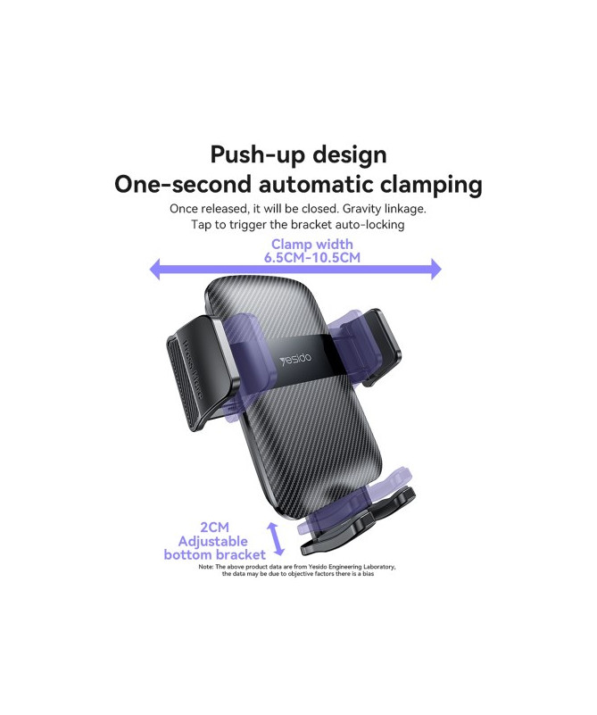 Support Téléphone Voiture Air Vent pour Téléphones