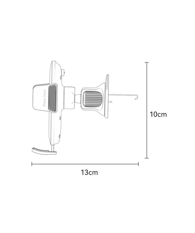 Support Téléphone Voiture Air Vent pour Téléphones