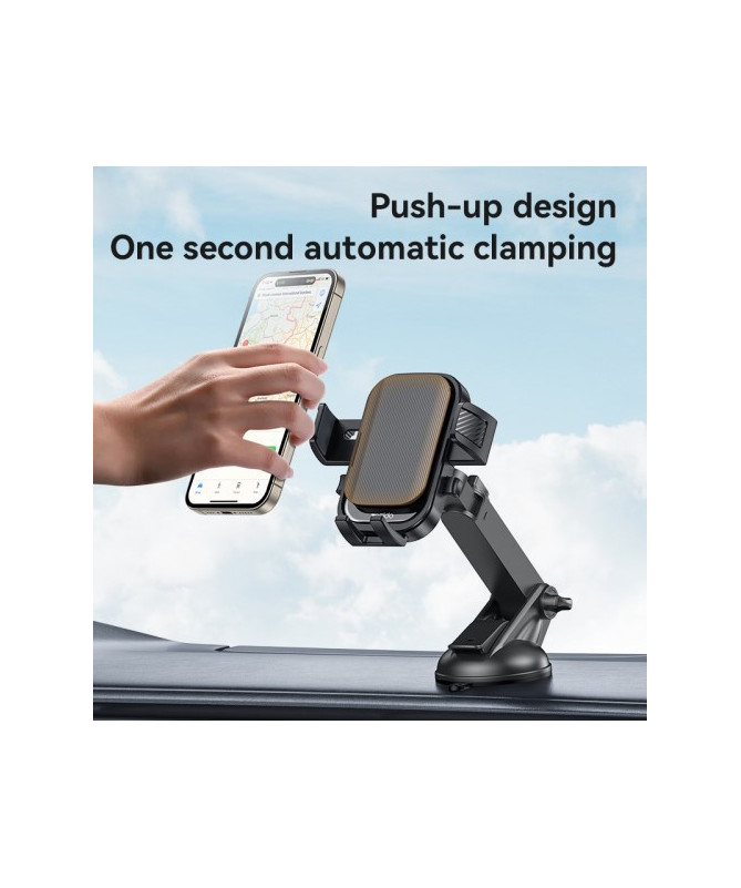 Support Téléphone Voiture YESIDO C267 à Ventouse - Rotation 360°