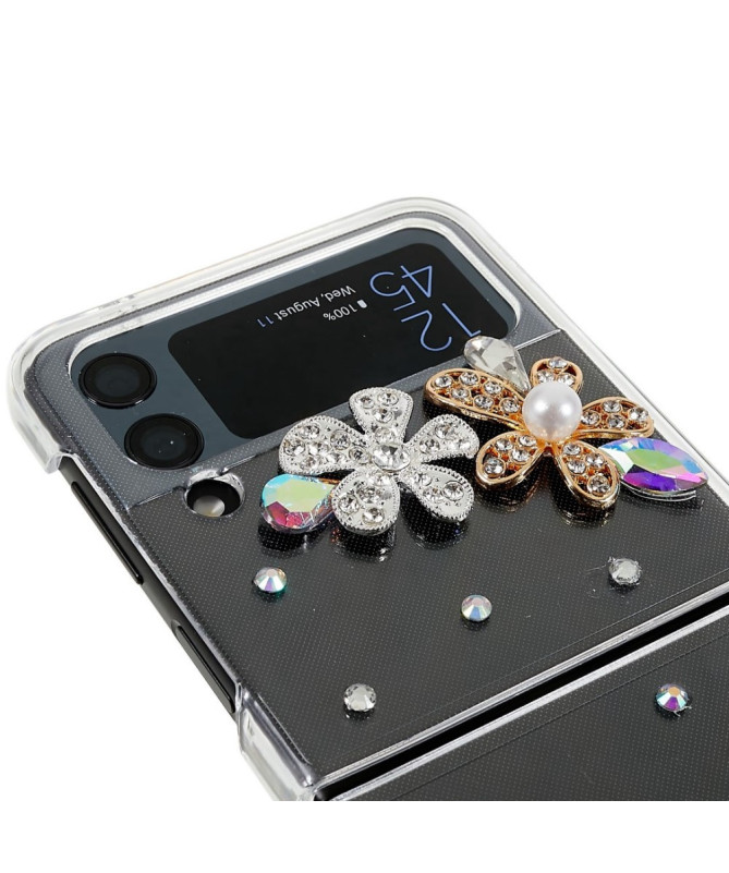 Coque Glamour Samsung Galaxy Z Flip 4 avec Strass et Bracelet