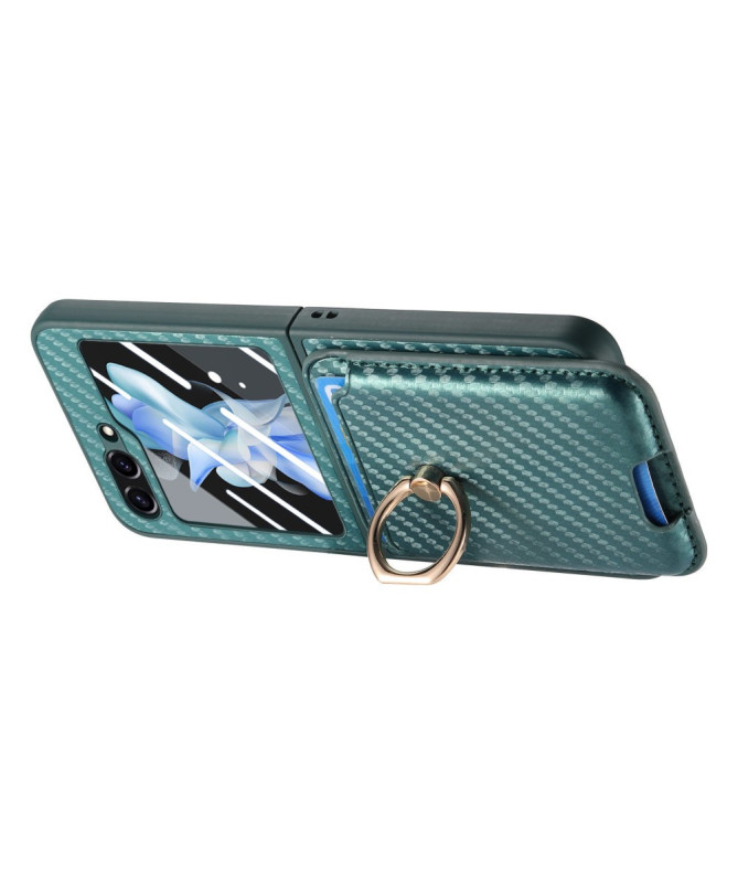 Coque Samsung Galaxy Z Flip 5 : Protection Premium, Porte-cartes et Support Anneau