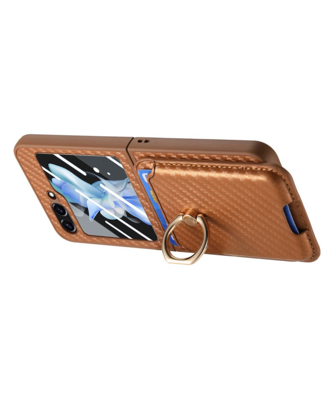 Coque Samsung Galaxy Z Flip 5 : Protection Premium, Porte-cartes et Support Anneau