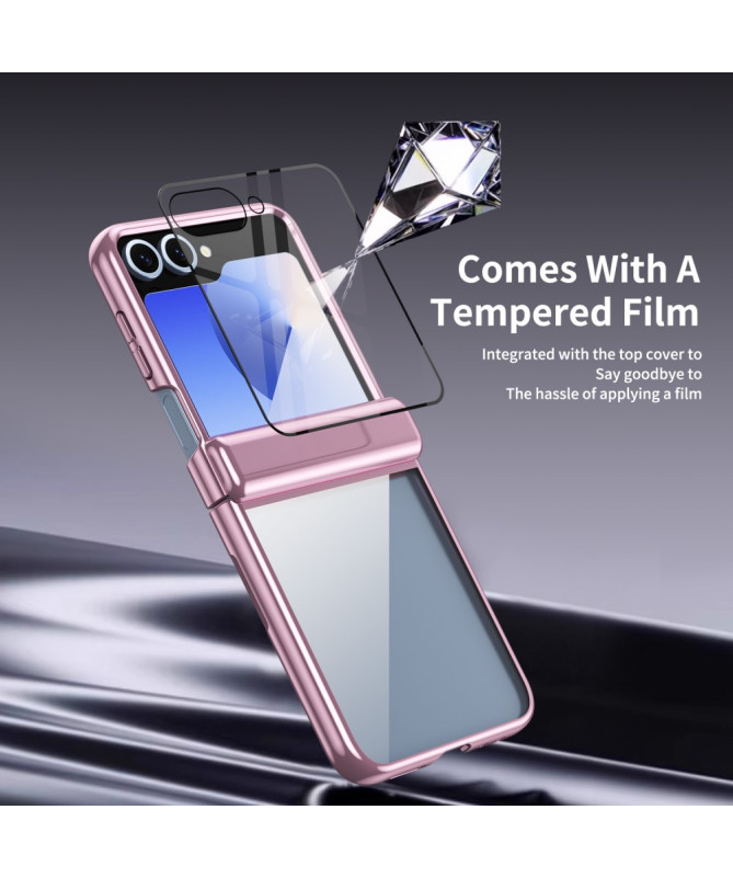 Coque Samsung Galaxy Z Flip 5 avec Protection de Charnière et Écran Ar
