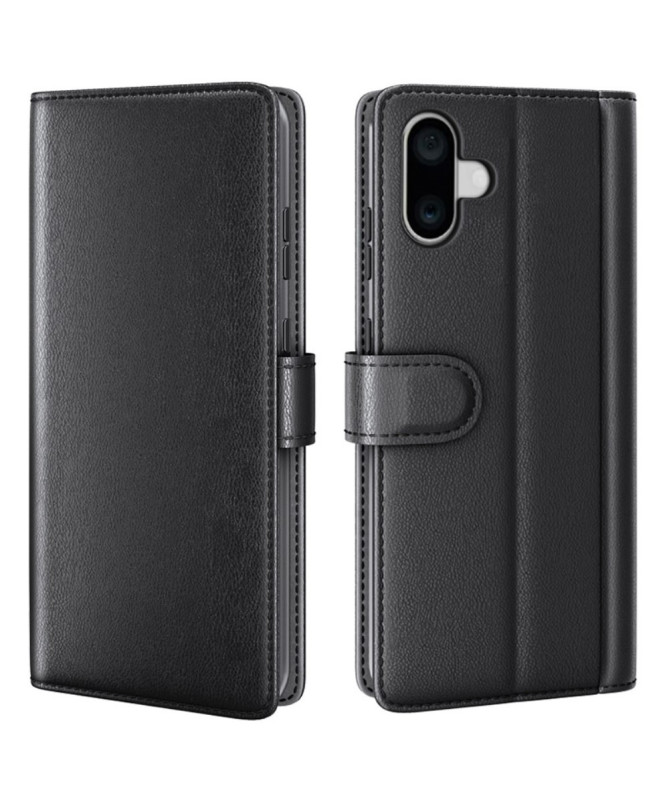 Housse iPhone 16 Plus Cuir Premium