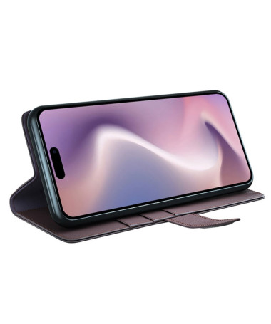 Housse iPhone 16 Plus Cuir Premium Marron - photo 7