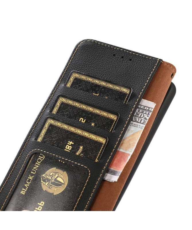 Housse iPhone 16 Pro Max KHAZNEH Classic en cuir