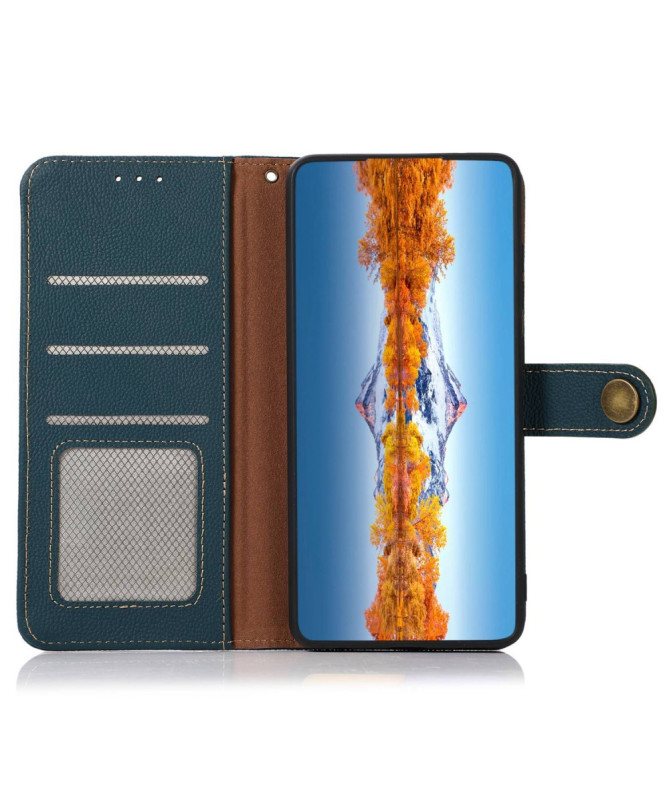Housse iPhone 16 Pro Max KHAZNEH Classic en cuir