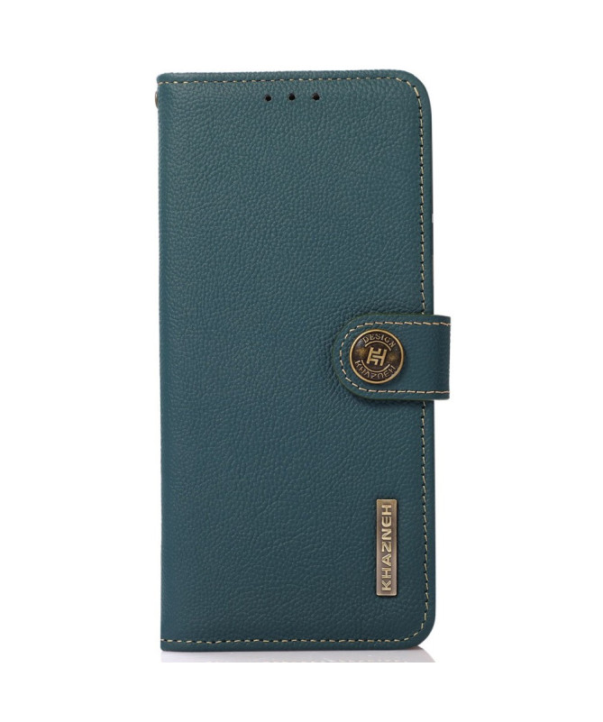 Housse iPhone 16 Pro Max KHAZNEH Classic en cuir