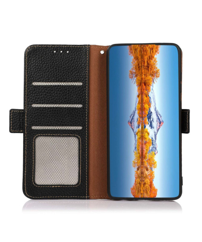 Housse iPhone 16 Pro Max KHAZNEH cuir grainé first