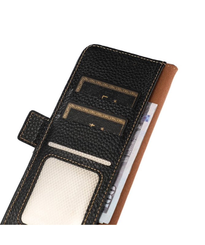 Housse iPhone 16 Pro Max KHAZNEH cuir grainé first