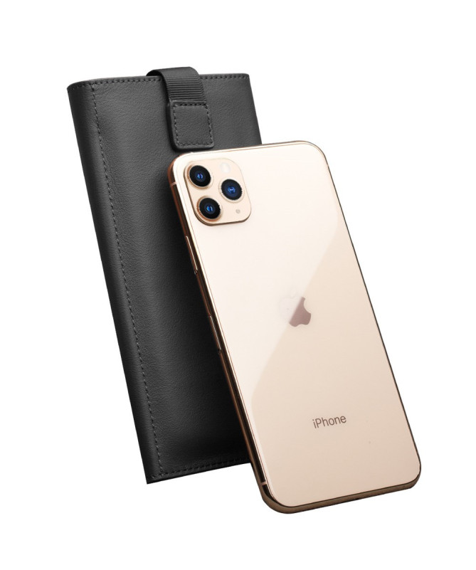 Étui Portefeuille en Cuir QIALINO pour iPhone