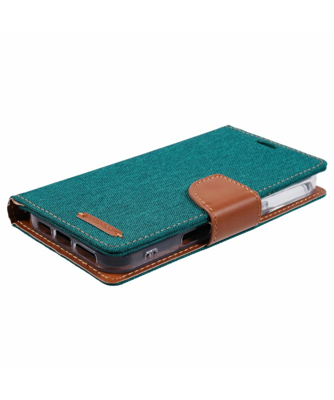 Housse iPhone 16 Plus Mercury Canvas Portefeuille