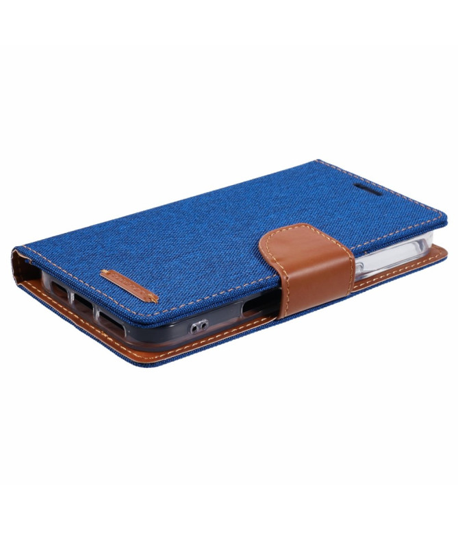 Housse iPhone 16 Plus Mercury Canvas Portefeuille