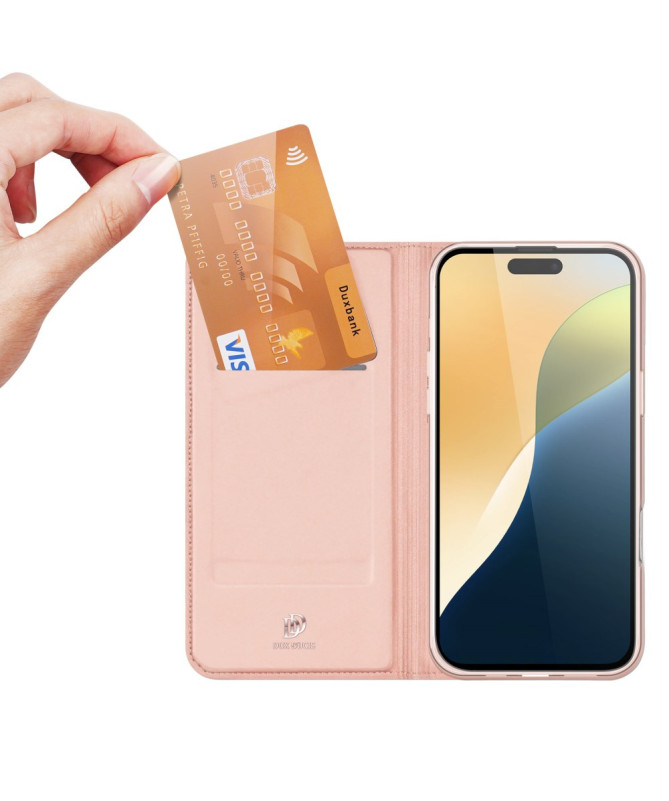 Étui iPhone 16 Plus Business Effet Satiné