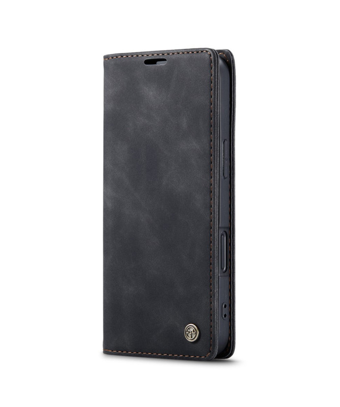 Housse iPhone 16 Plus Golias imitation cuir