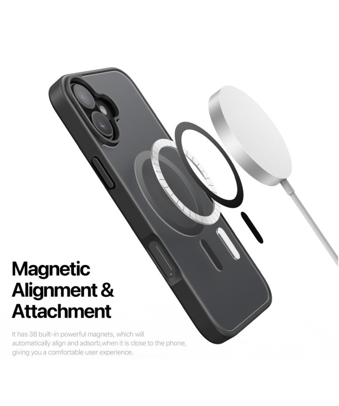 Coque iPhone 16 Plus Yind Compatible MagSafe