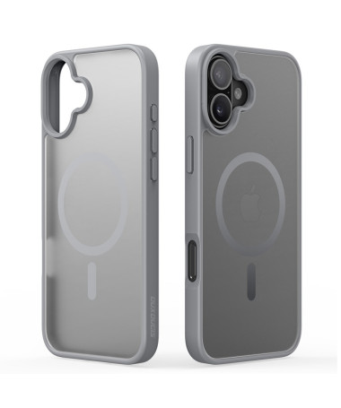 Coque iPhone 16 Plus Yind Compatible MagSafe Gris - photo 6