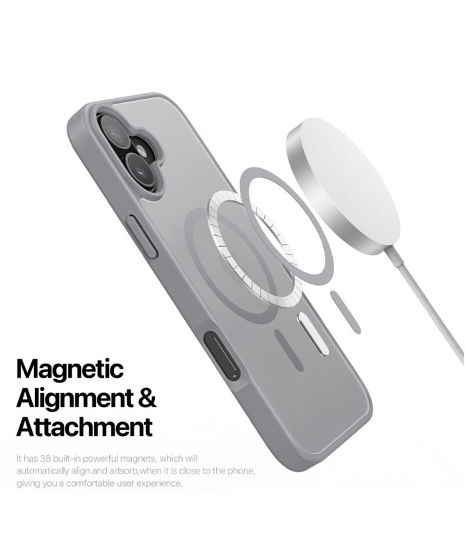 Coque iPhone 16 Plus Yind Compatible MagSafe