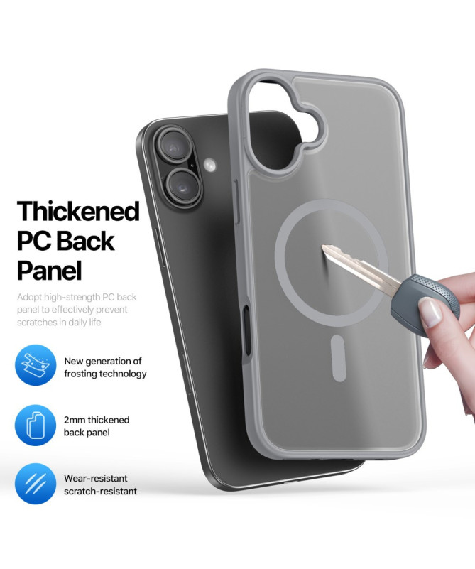 Coque iPhone 16 Plus Yind Compatible MagSafe