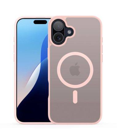 Coque iPhone 16 Plus Yind Compatible MagSafe Rose - photo 18