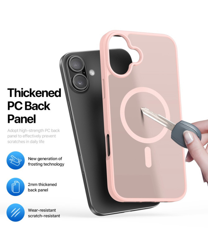 Coque iPhone 16 Plus Yind Compatible MagSafe