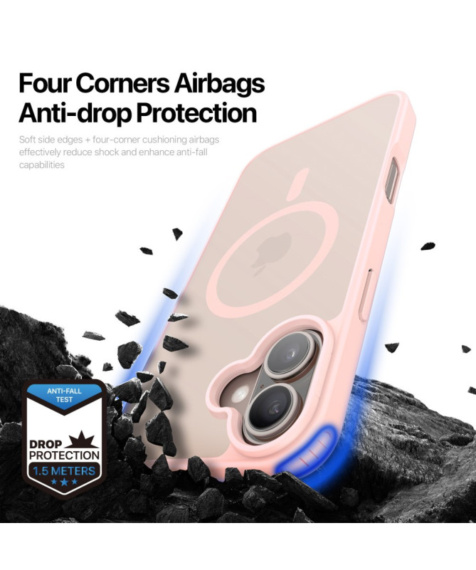 Coque iPhone 16 Plus Yind Compatible MagSafe