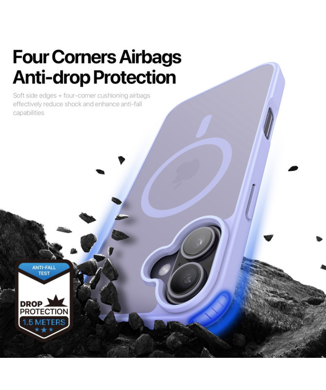 Coque iPhone 16 Plus Yind Compatible MagSafe