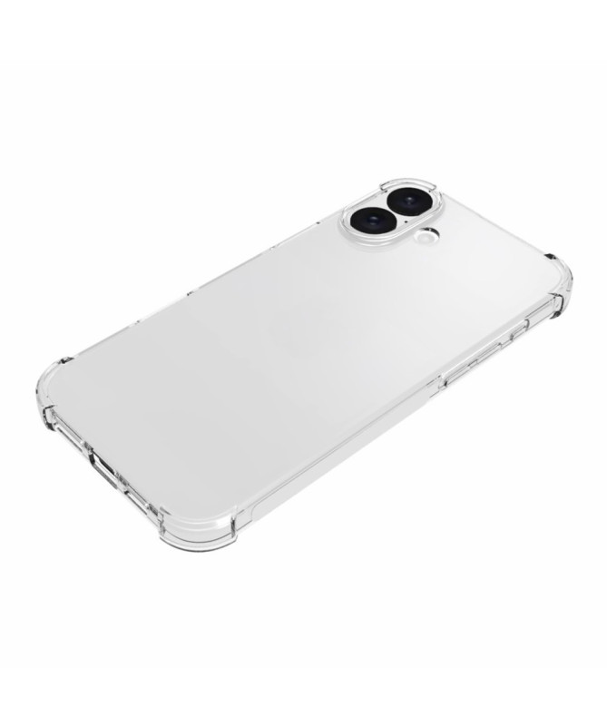 Coque iPhone 16 Plus transparente angles renforcés