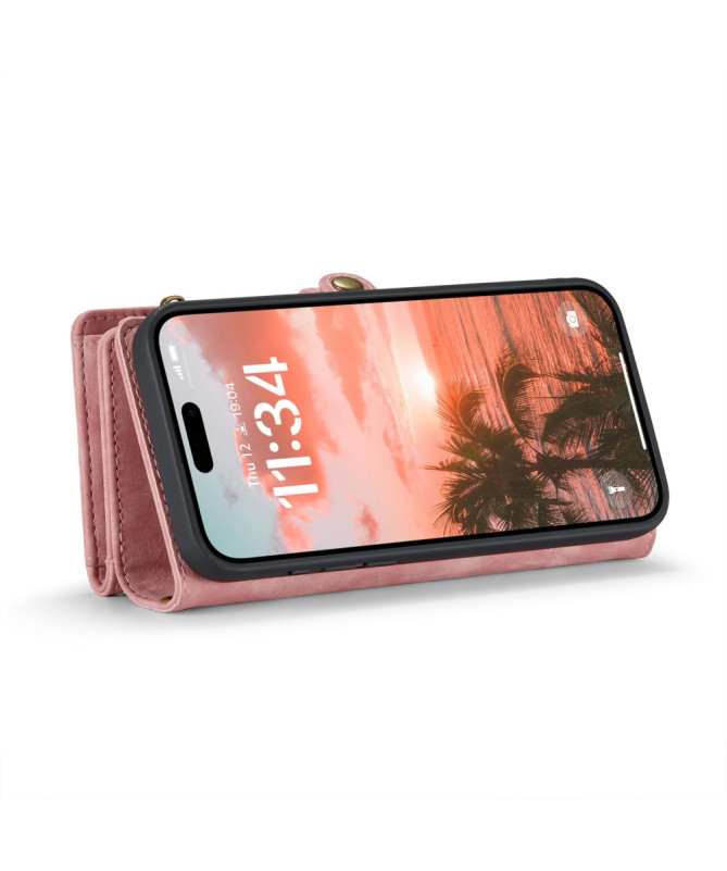 iPhone 16 Plus - Housse portefeuille et Coque magnétique 2 en 1