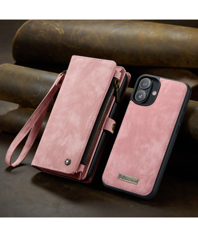 iPhone 16 Plus - Housse portefeuille et Coque magnétique 2 en 1