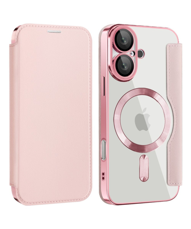 Coque à Rabat pour iPhone 16 Plus Compatible MagSafe