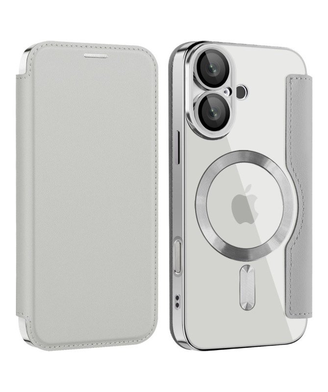Coque à Rabat pour iPhone 16 Plus Compatible MagSafe
