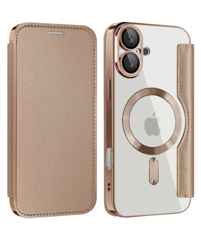 Coque à Rabat pour iPhone 16 Plus Compatible MagSafe