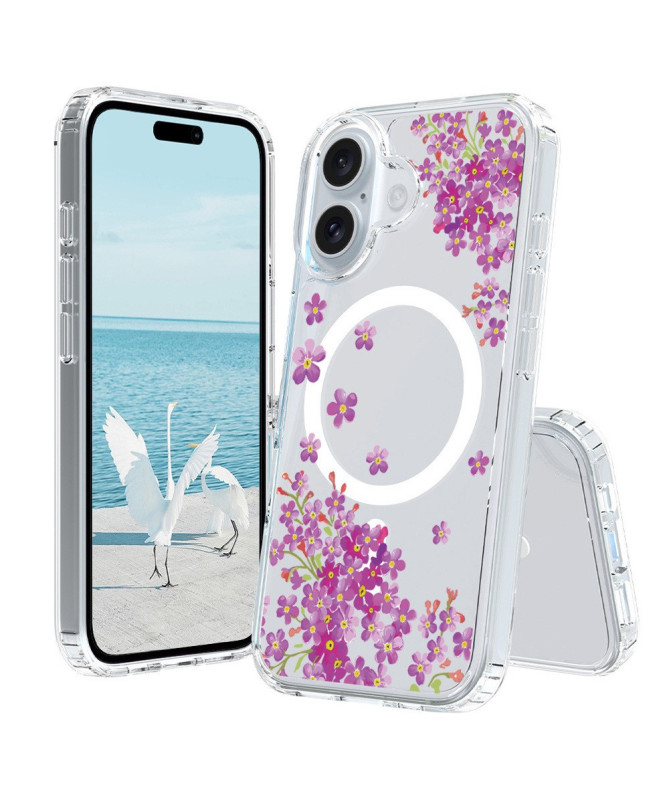 Coque iPhone 16 Plus Fleurs de Printemps