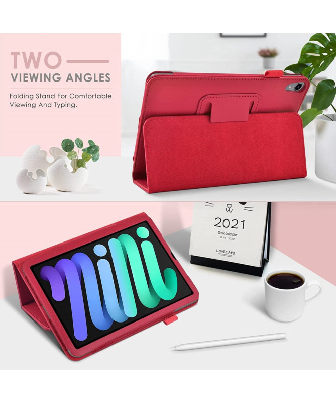 Étui iPad mini (2024)/(2021) Style Folio Pliable