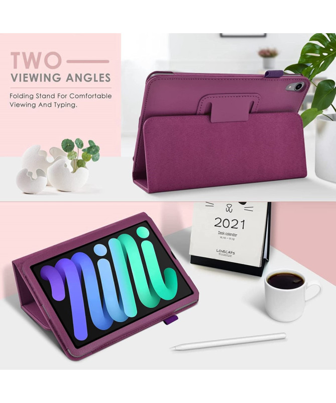 Étui iPad mini (2024)/(2021) Style Folio Pliable